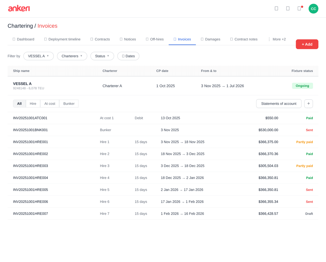 screenshots--live-operations-chartering-invoices