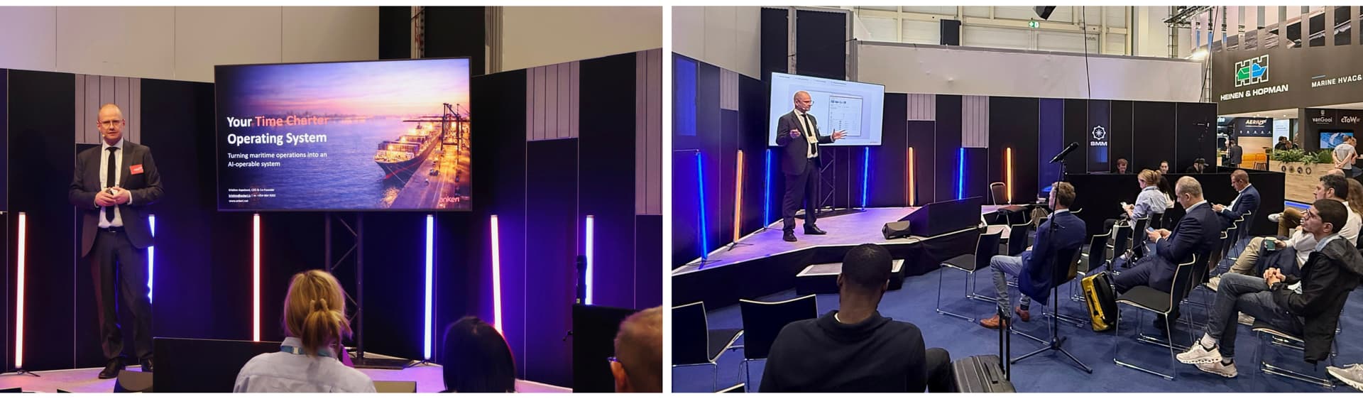 Kristinn Aspelund at SMM Exhibitor Innovation Stage